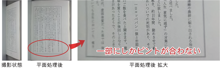 今までの30度見開き撮影