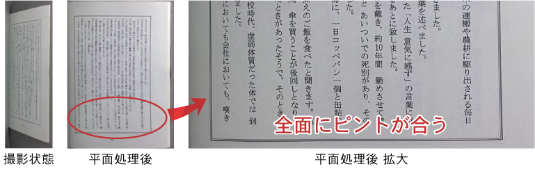 新しい30度見開き撮影